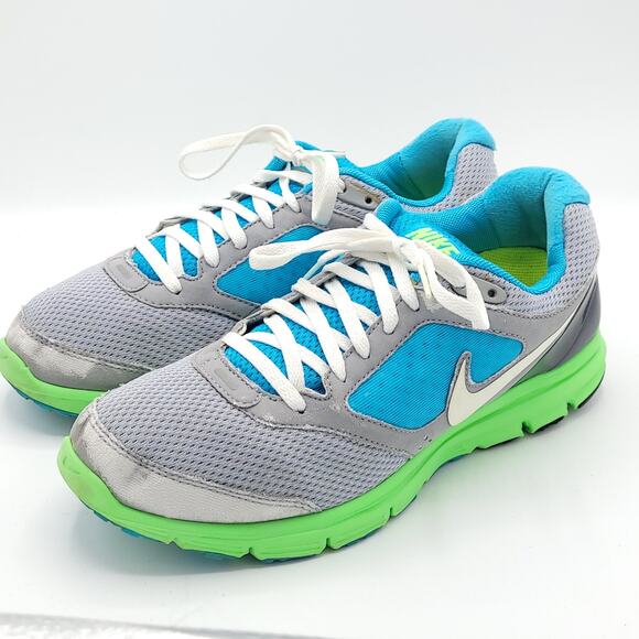 Nike Lunarfly 2 Blue Athletic Sneakers 429850-014 women's size 7.5 - Picture 1 of 9